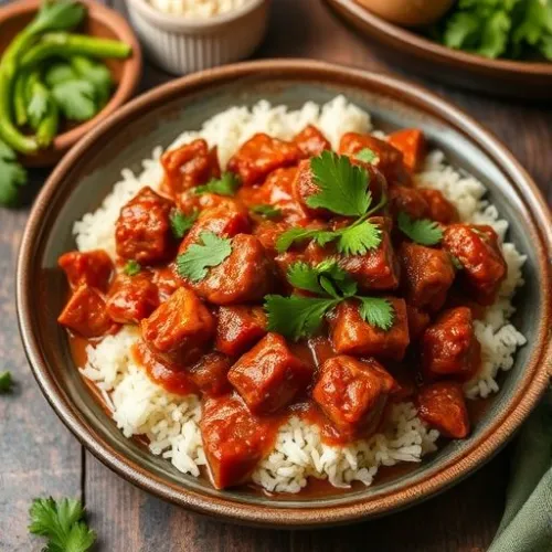 BEEF CHILLY (Half)